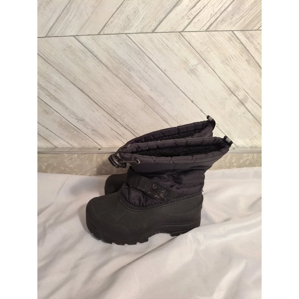 Northside Snow Boots Kids 12 Black Thinsulate Insulated Winter Outdoor Weather